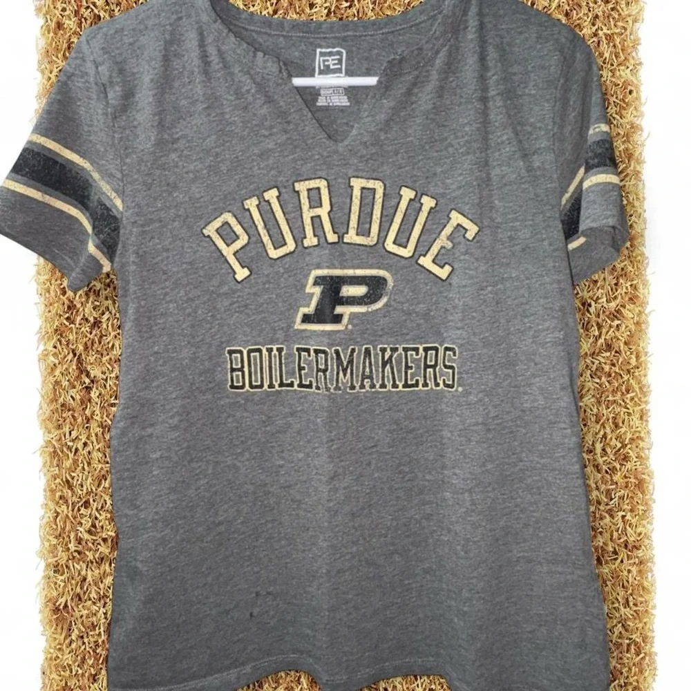 Purdue Boilermakers Youth Gray Graphic T-Shirt